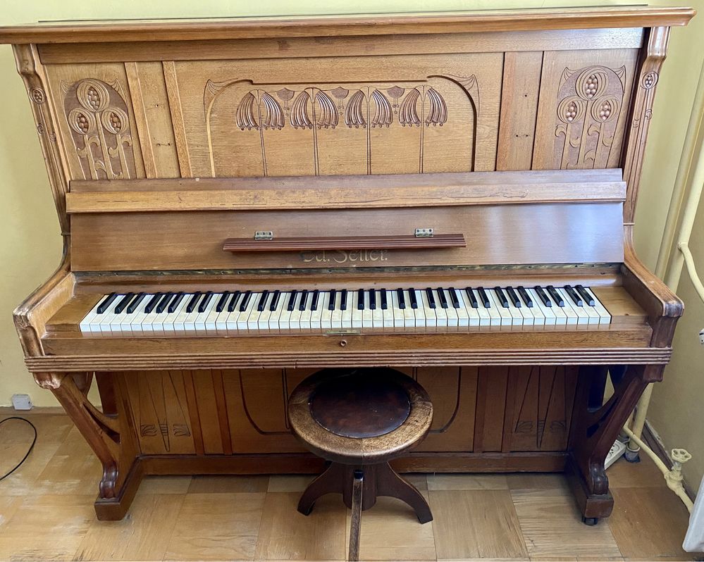 Pianino Ed.Sailer z 1890 roku