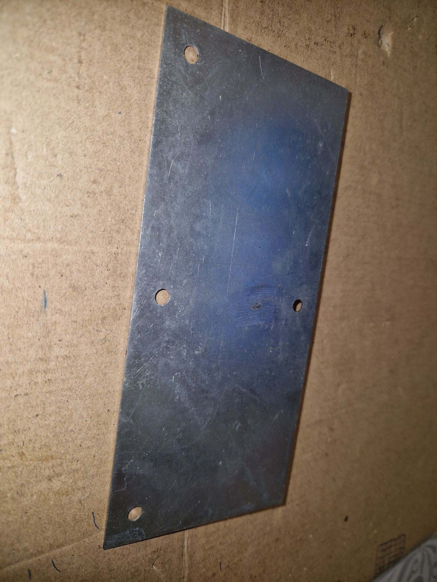 Nowa blacha mocowania chlapacza wsk 125 175 PL