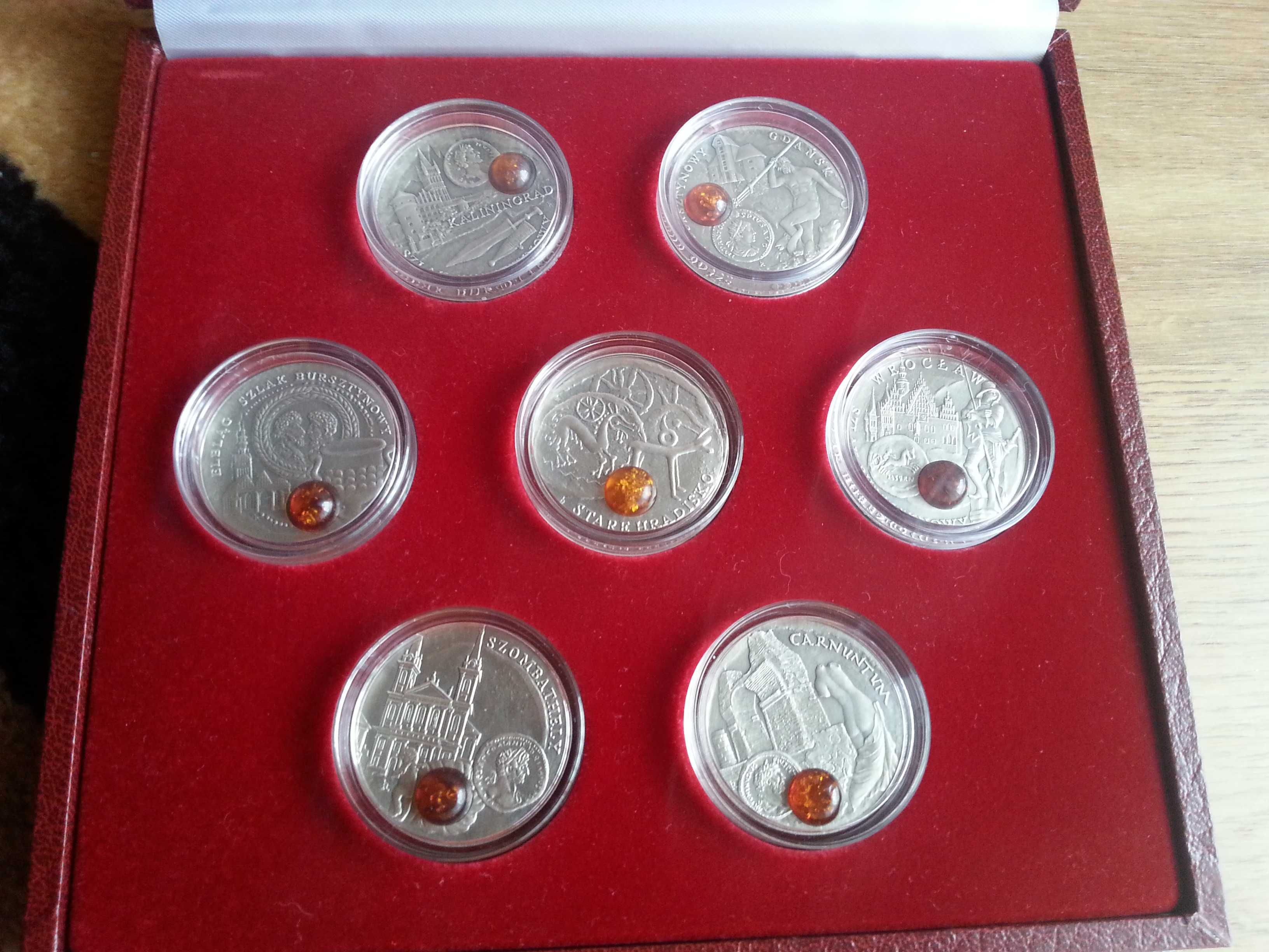 Kolekcja monet srebrnych