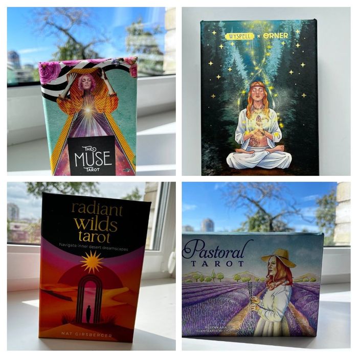 Таро Pastoral tarot desk, Сила природи,Radiant wilds tarot