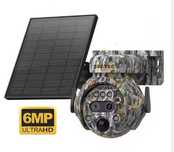 Kamera obrotowa GSM 4G Panel Słoneczny 6MP Ultra HD Moro 12x Zoom
