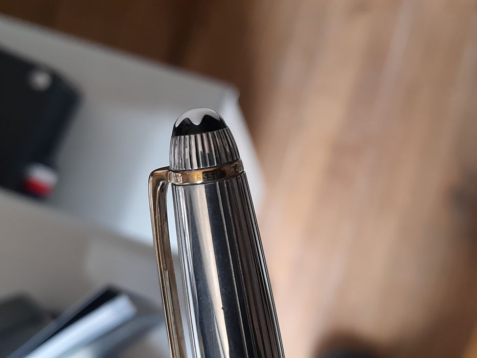 Montblanc Meistetstuck Lapiseira prata