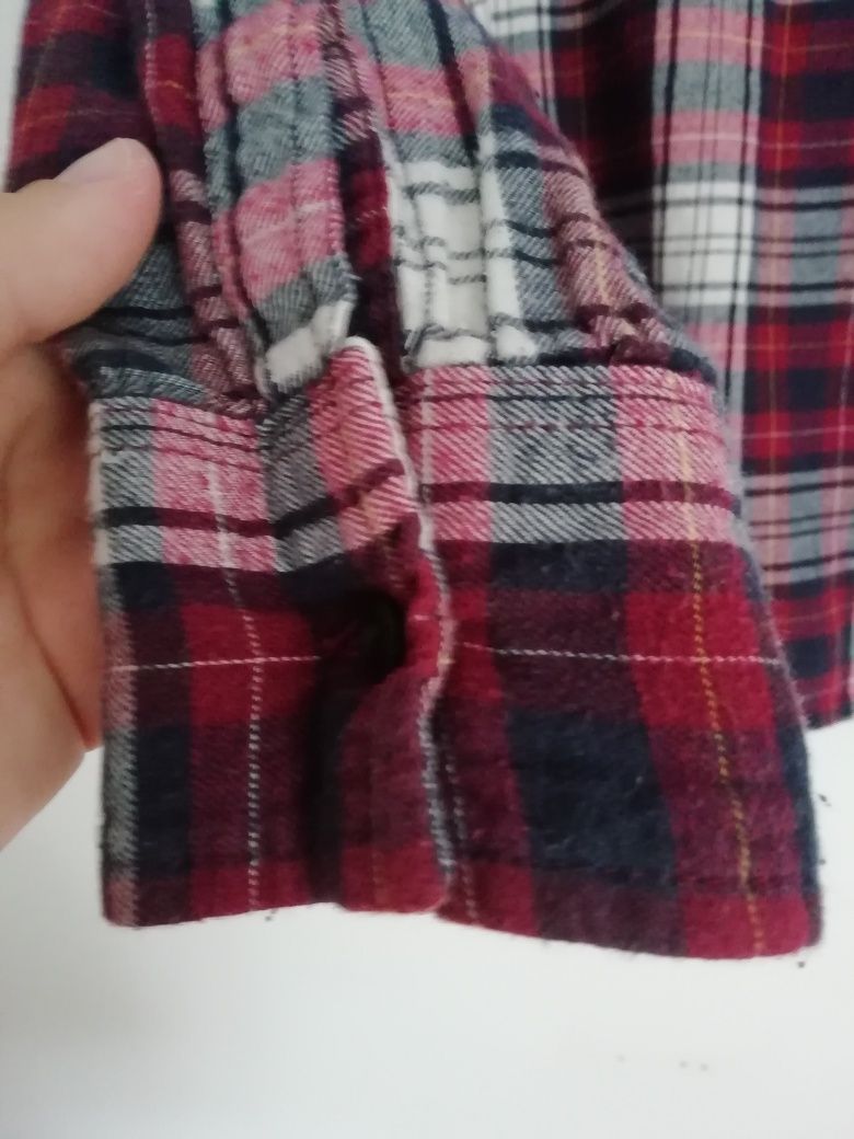 Camisa Vermelha Flanela