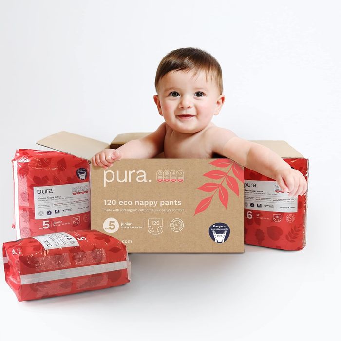 Pura Ekologiczne pieluchy, rozmiar 6 108szt