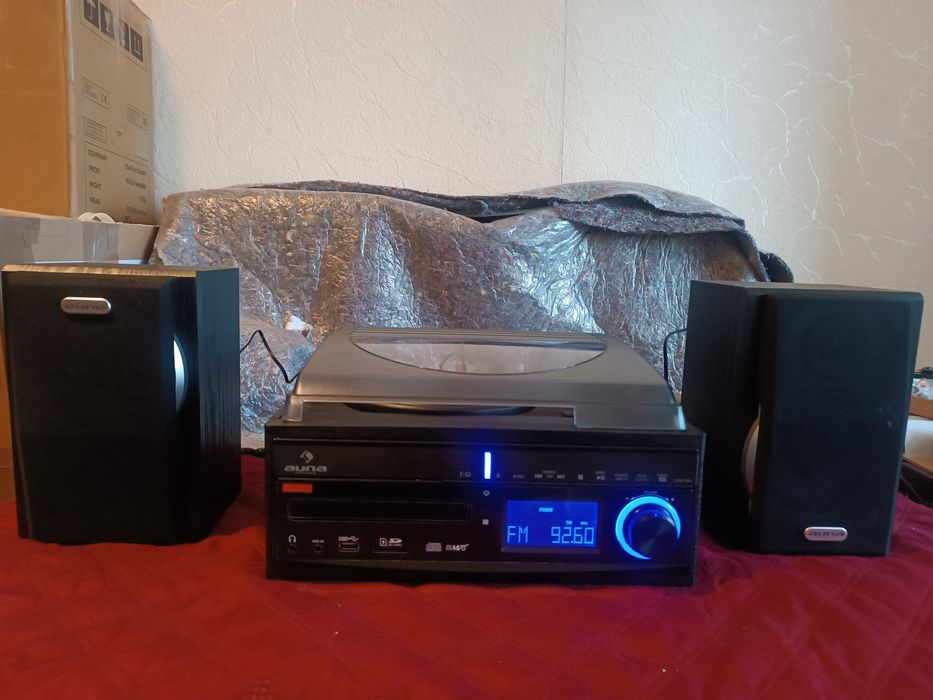 Програвач вінілу, стереосистема Auna Multimedia DS-2