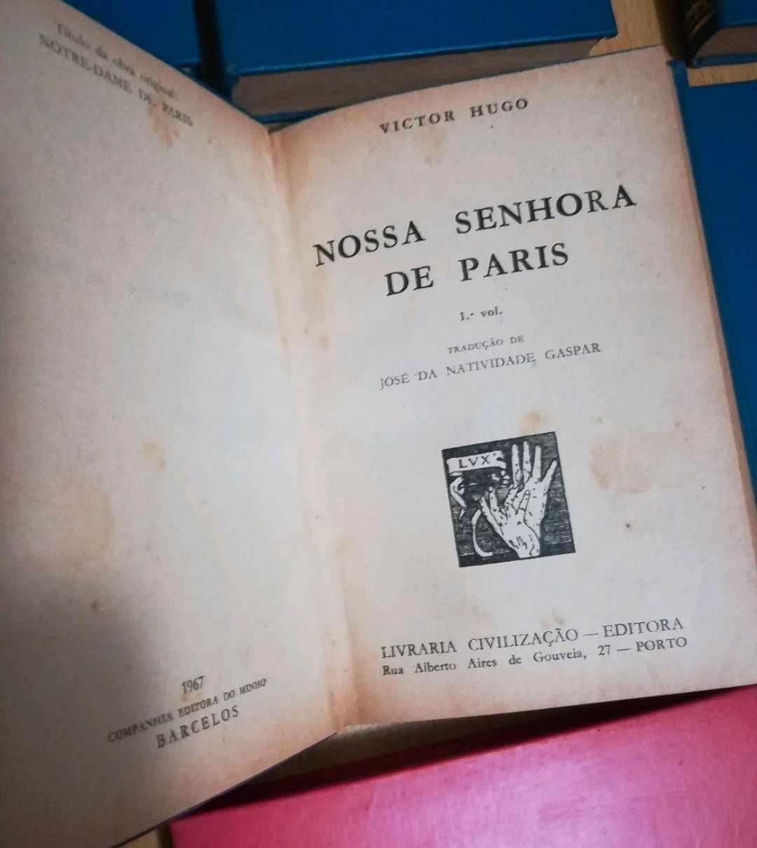 Conjunto de 6 Livros Antigos  (1939 - 67)