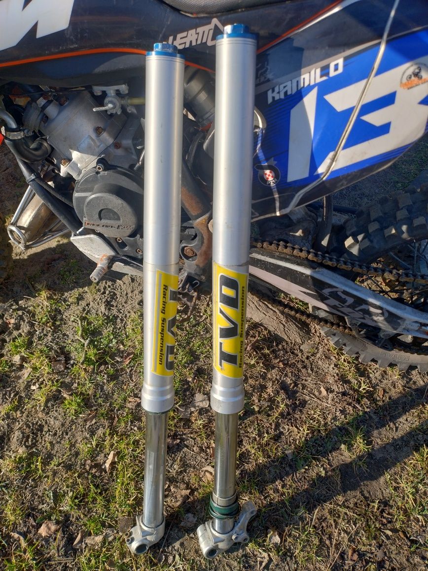 Lagi KTM SX 65 sportowe cartridge TVD suspension