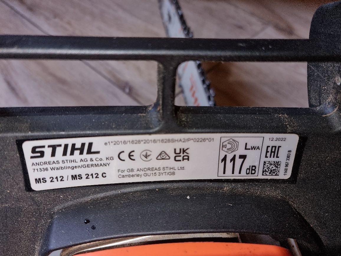 Stihl Ms 212 kupiona w 2024