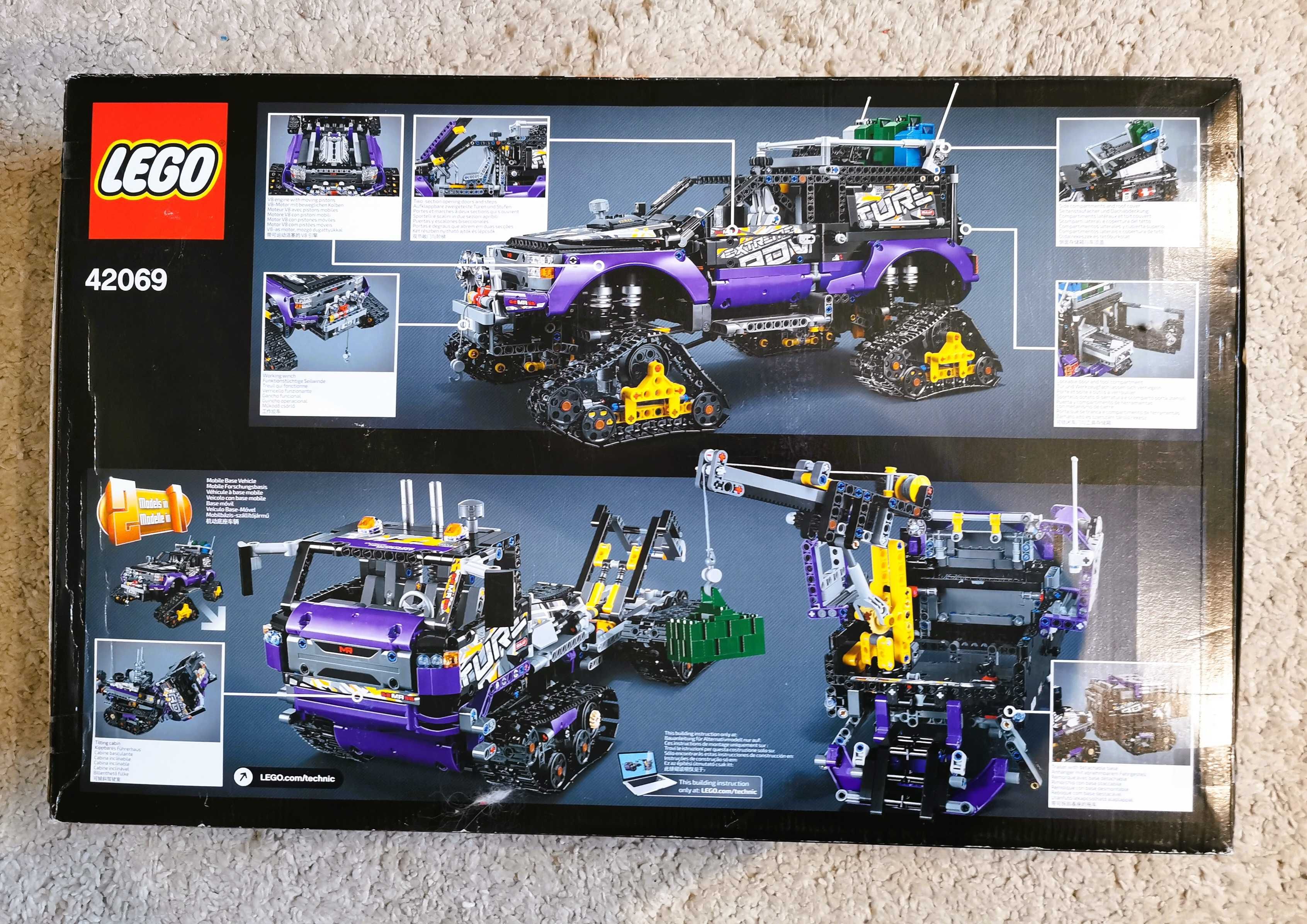 Lego Technic 42069 - Ekstremalna przygoda pojazd gąsienicowy