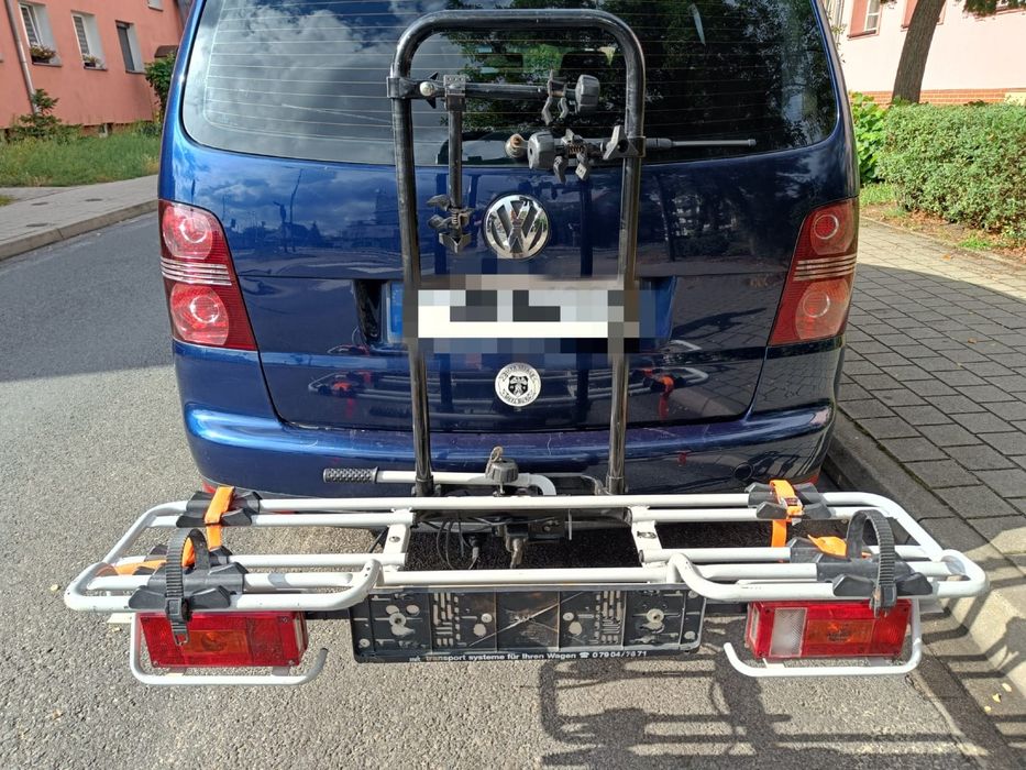 Bagażnik rowerowy na hak na 3 rowery mft uchylny