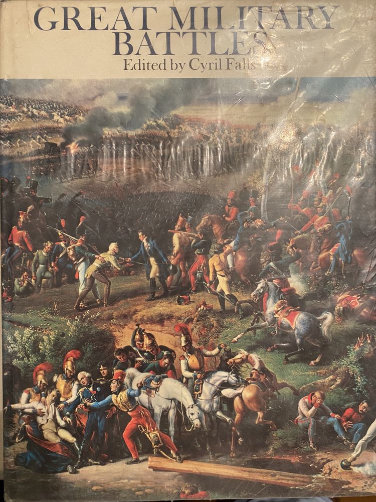 Livro [greal military battles edited by Cyril Falls