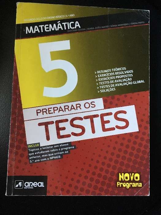 Preparação para os testes de Matemática