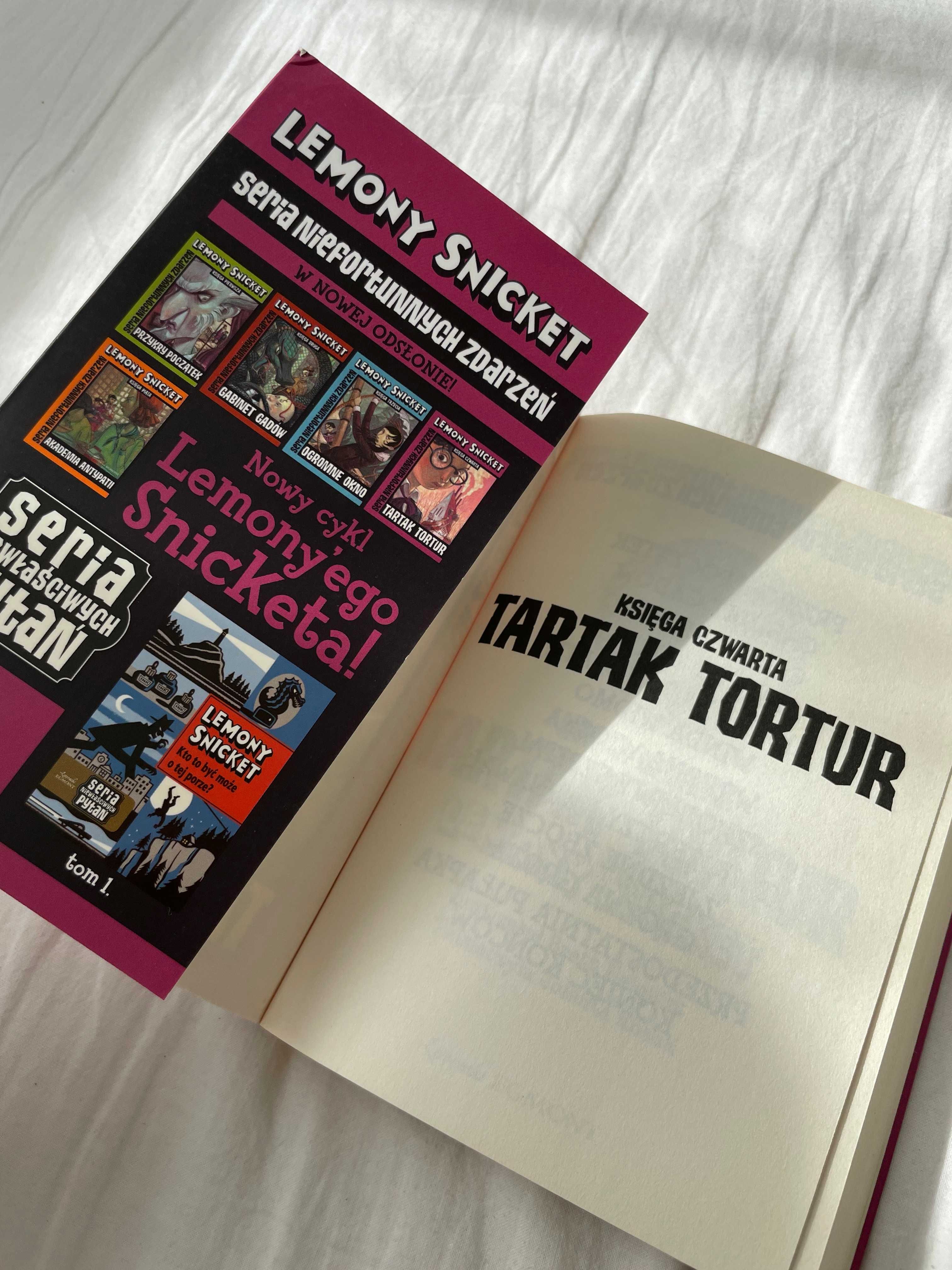 Seria niefortunnych zdarzeń "Tartak tortur" Lemony Snicket (tom 4.)