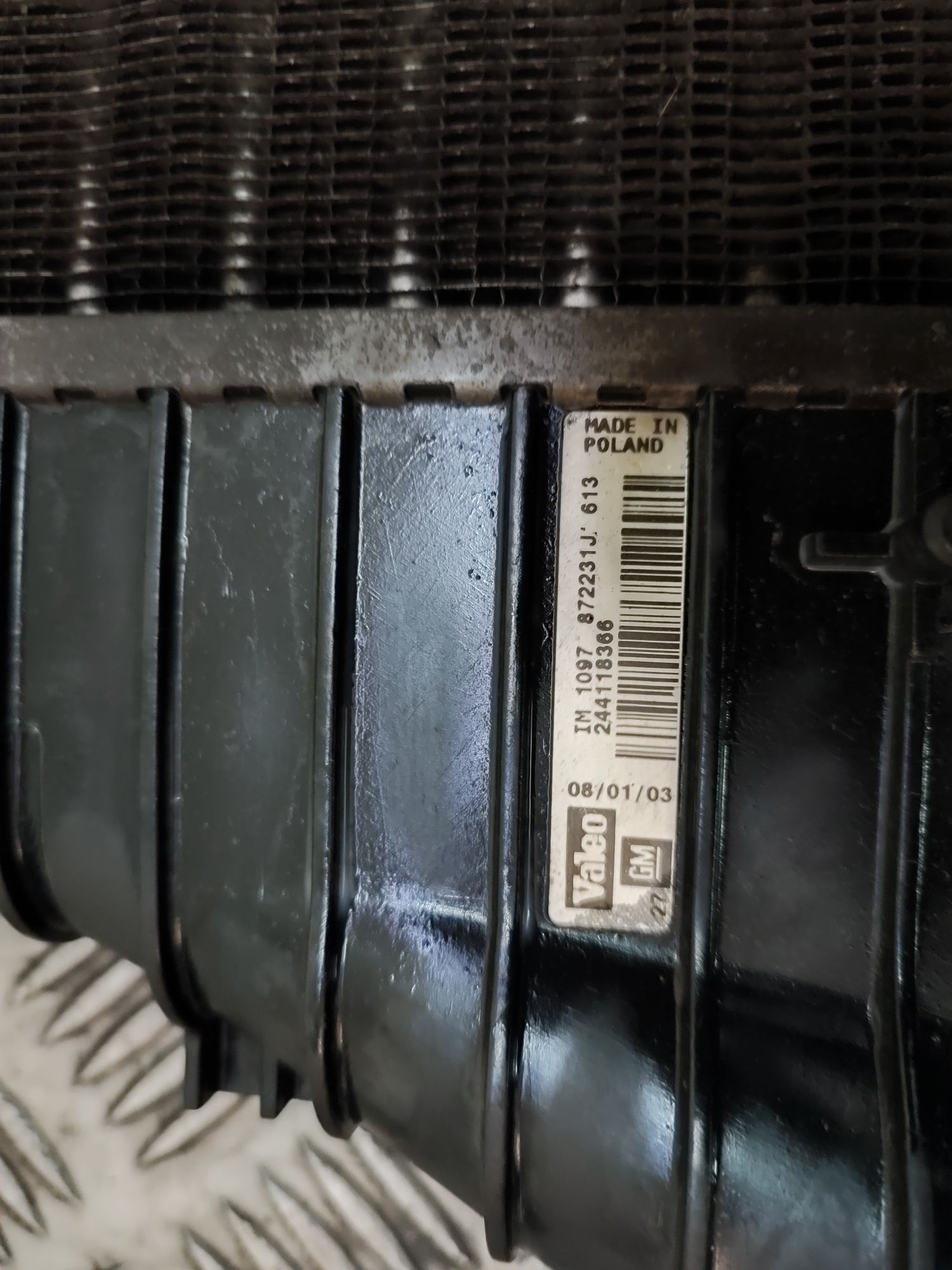 Opel Vectra C 2.0 DTI intercooler