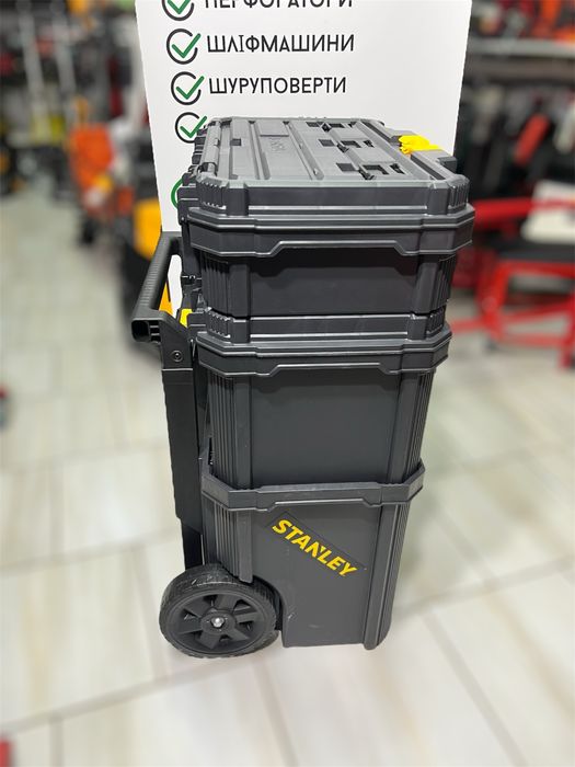Модульный ящик на колесах Тележка Stanley QUICKLINK 3-в-1