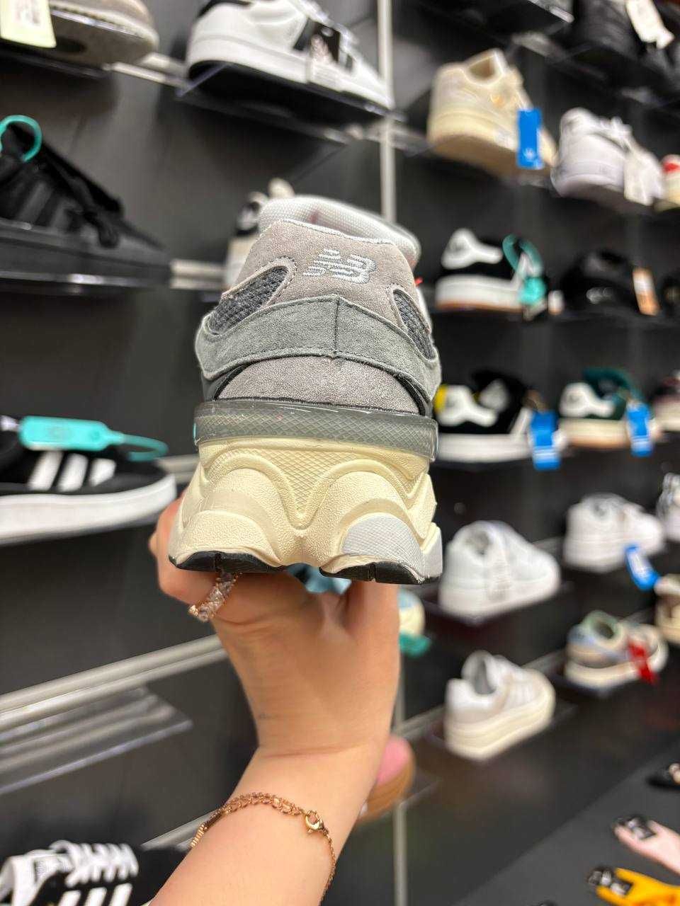 Кросівки New Balance 9060 grey серые нью беленс люксова якість