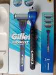 Nowa oryginalna Gillette Mach 3 rączka maszynka do golenia bez nożyki