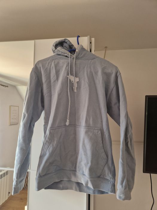 Bluza rareeverywhere z kapturem niebieska