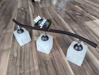 Lampa sufitowa trzypunktowa