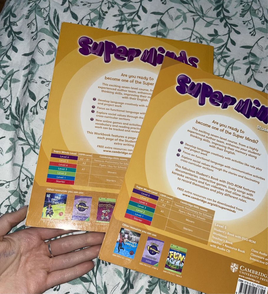 Super Minds 5 Student's Book + DVD Super Minds 5 Workbook with Online