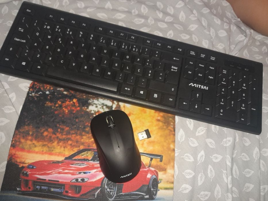 Teclado mitsai combo com tapete