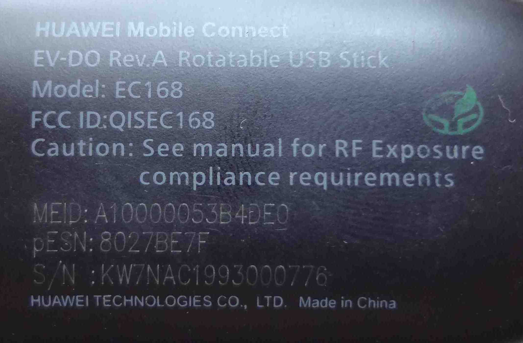 Модем Novatel U727 Anydata ADU-510A Huawei EC168 D-Link CDMA Asus