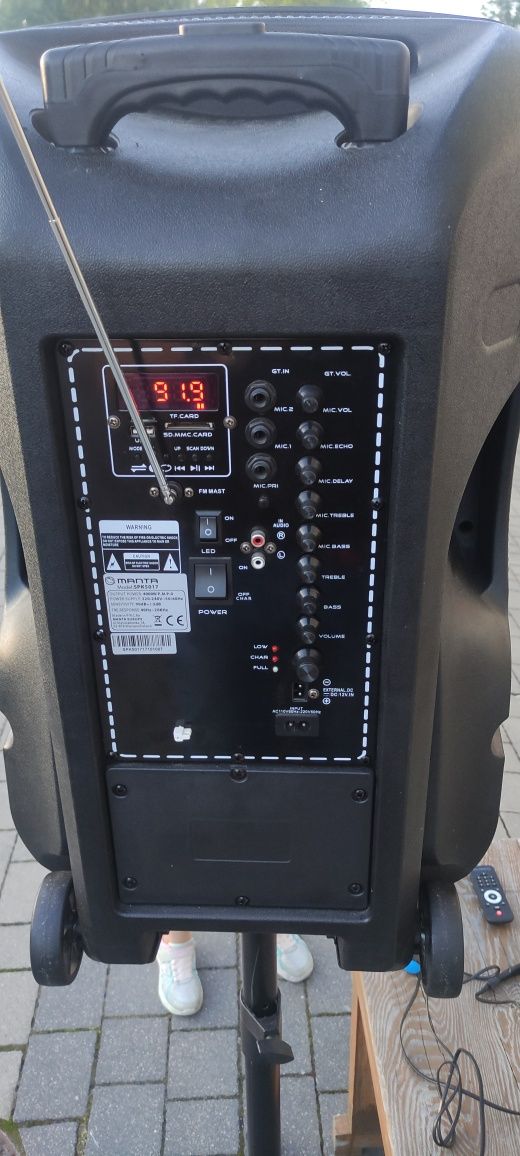 Głośnik manta mikrofon radio USB Bluetooth