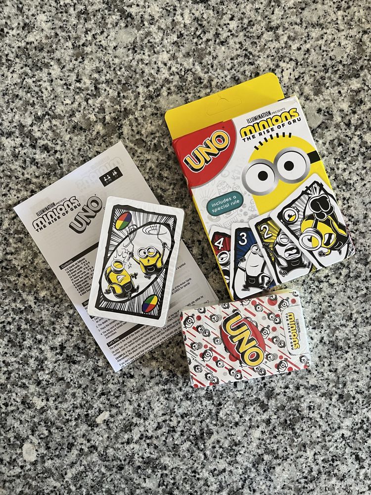 Cartas UNO: Edição Especial “Minions”
