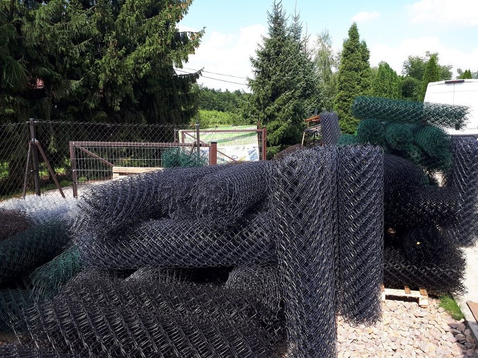 Siatka ogrodzeniowa powlekana PCV fi 3,6 mm – producent – rolki 10 m