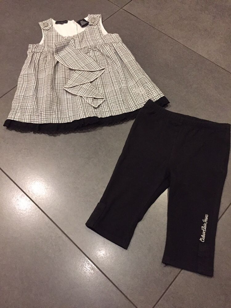 Sukienka tunika leginsy Calvin Klein roz. 104