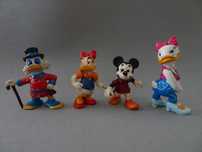 Figuras em PVC Disney (Tio Patinhas, Mickey, Margarida)