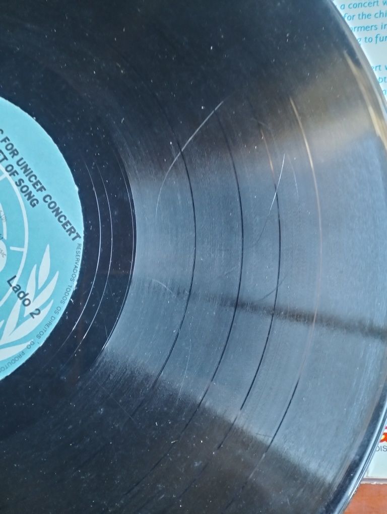 Disco de vinil LP The Music For UNICEF Concert
