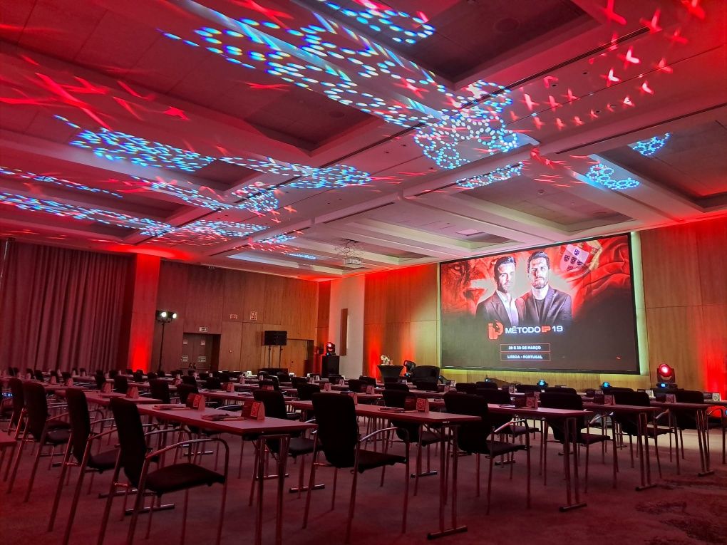 Som, luz e decoração para eventos