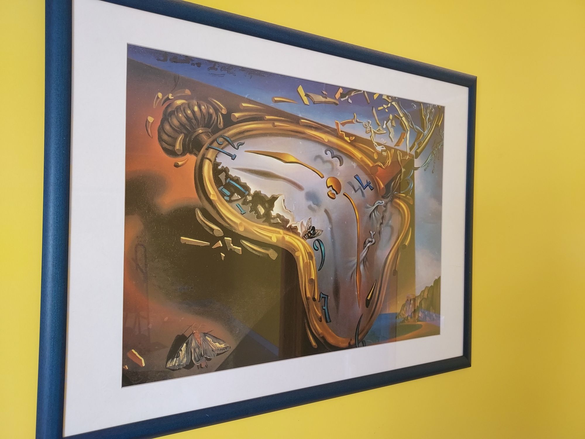 Quadro relógio derretido
