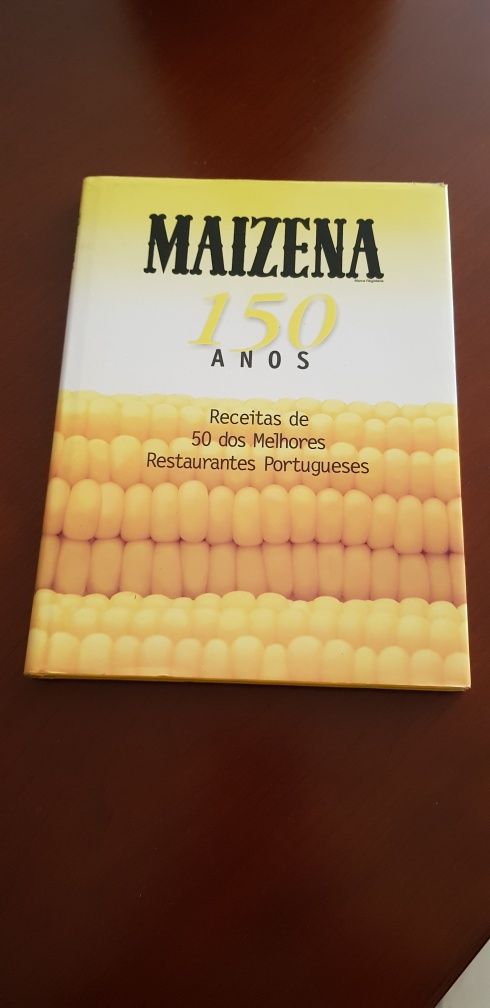 Livro receitas antigo da Maisena 50 anos. Capa dura. NOVO