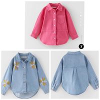 Продам джинсовые куртки рубашки  Zara 11-12 лет