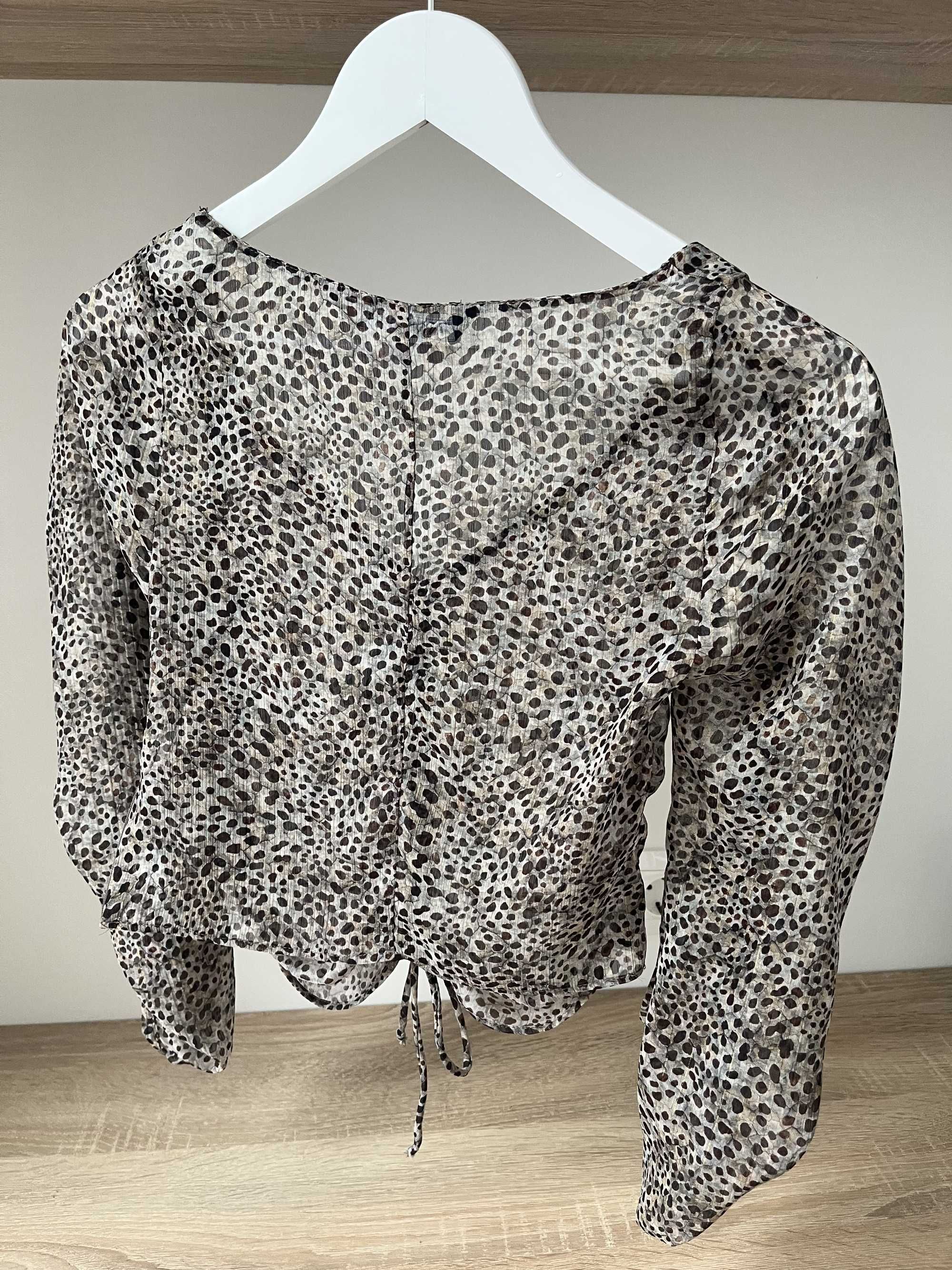 Блуза / топ Zara, леопардовий принт