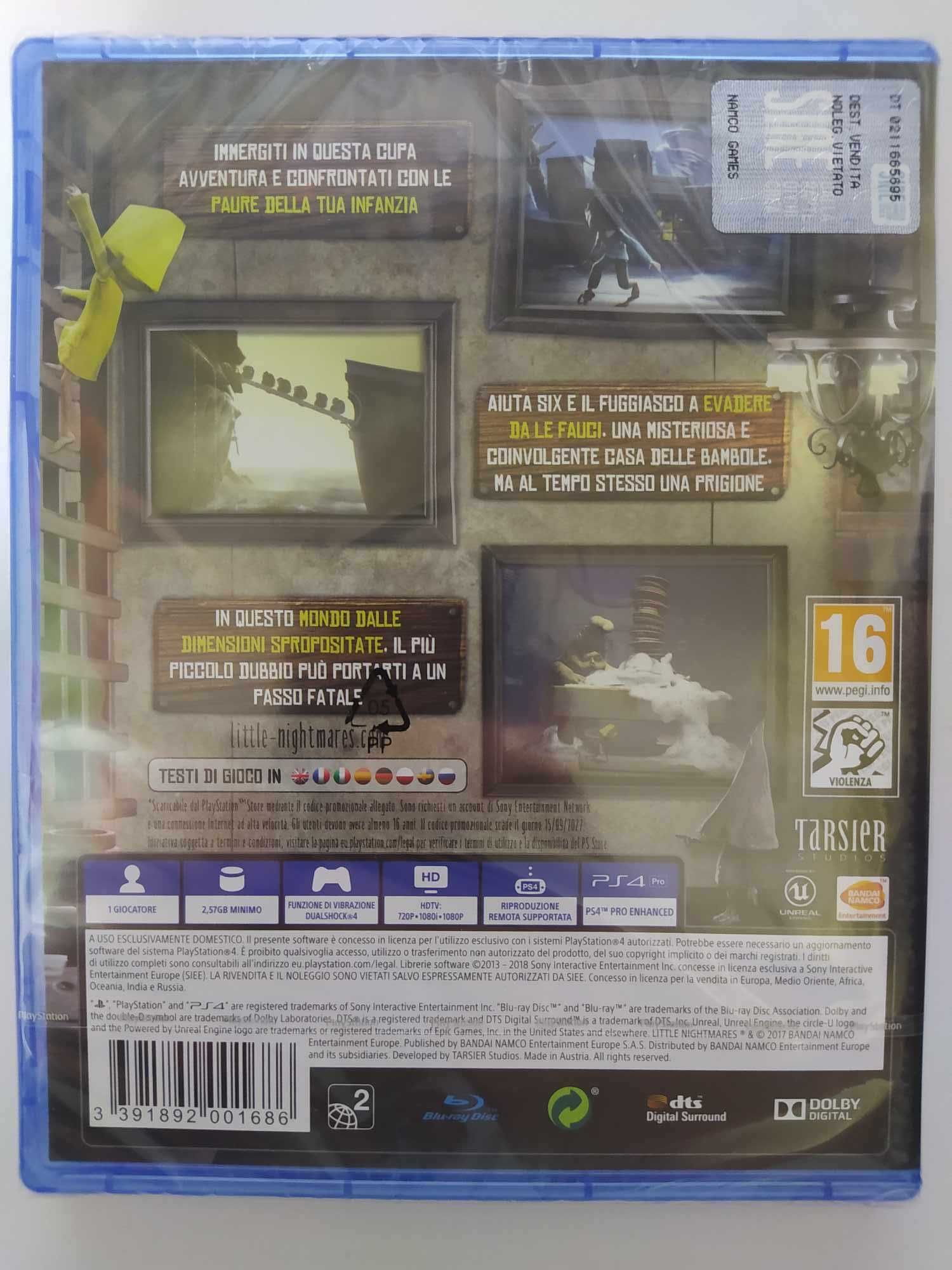 NOWA Little Nightmares Complete Edition PS4