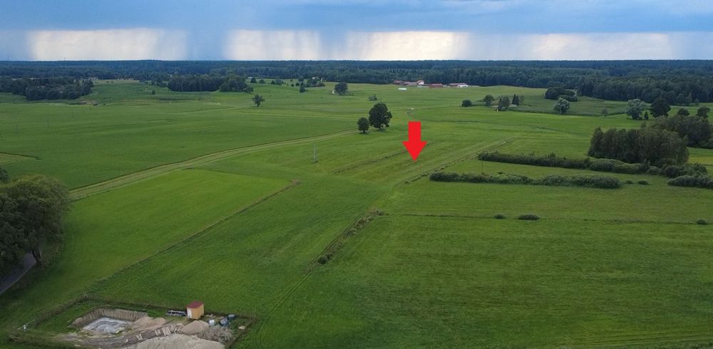 Działka rolno budowlana z warunkami zabudowy