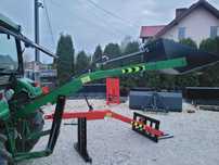 Ładowacz/ TUR na tył ciągnika Łyżka do ziemi/ widły Kiper na TUZ DOWÓZ