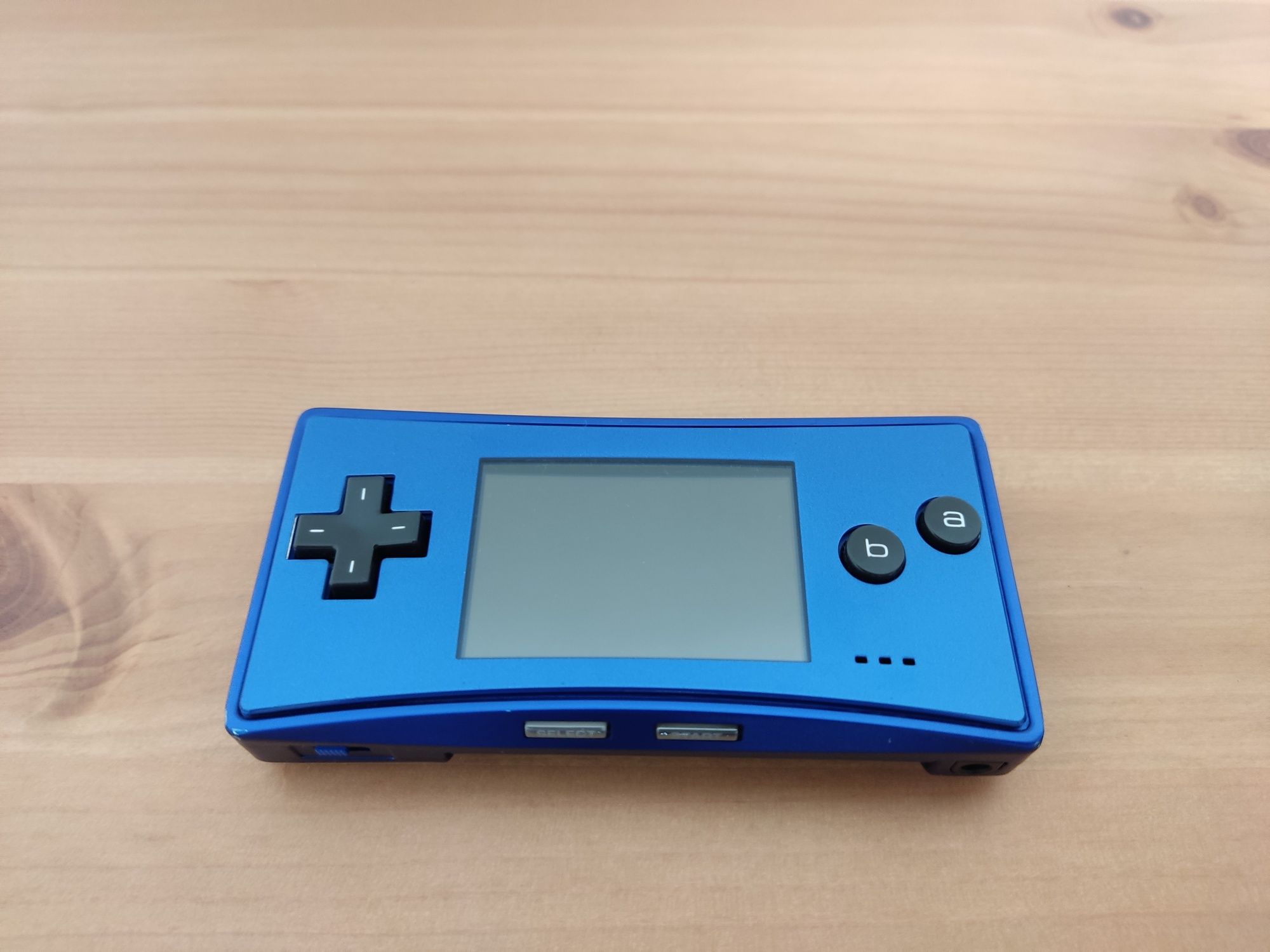 Consola Game Boy Micro azul com bolsa