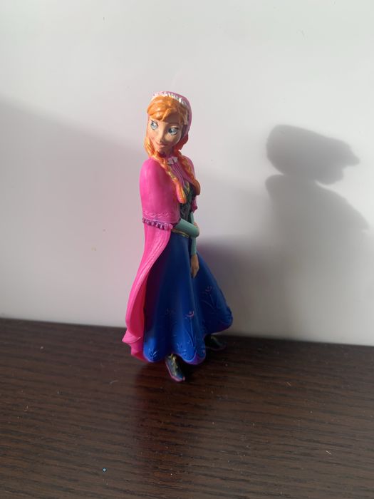 Boneca Anna frozen 12 cm Disney pintada à mão