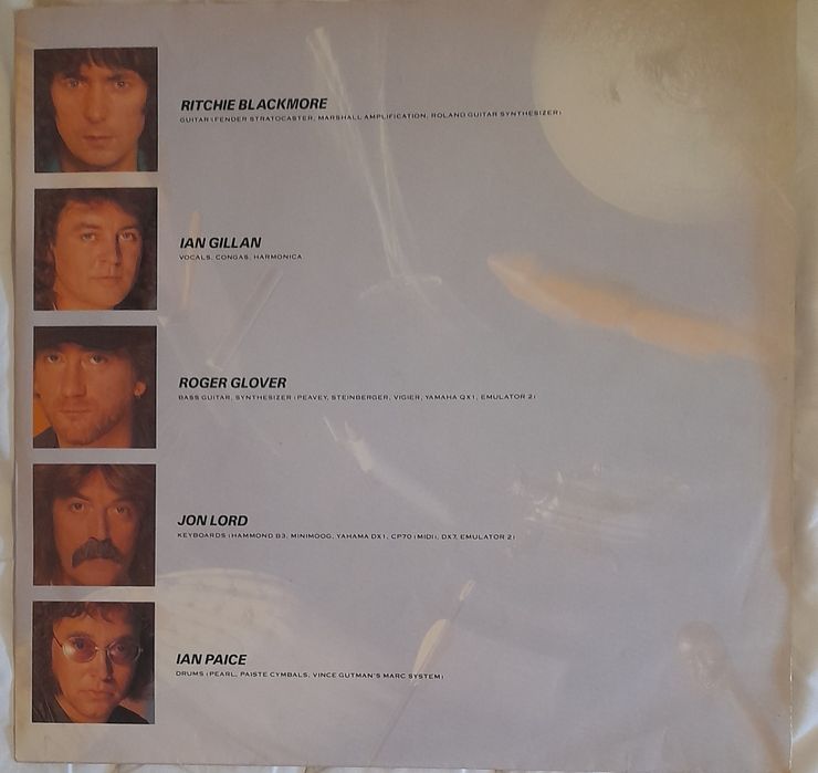 DEEP PURPLE The House of BLUE LIGHT LP 1987 ORIGINAL GREAT