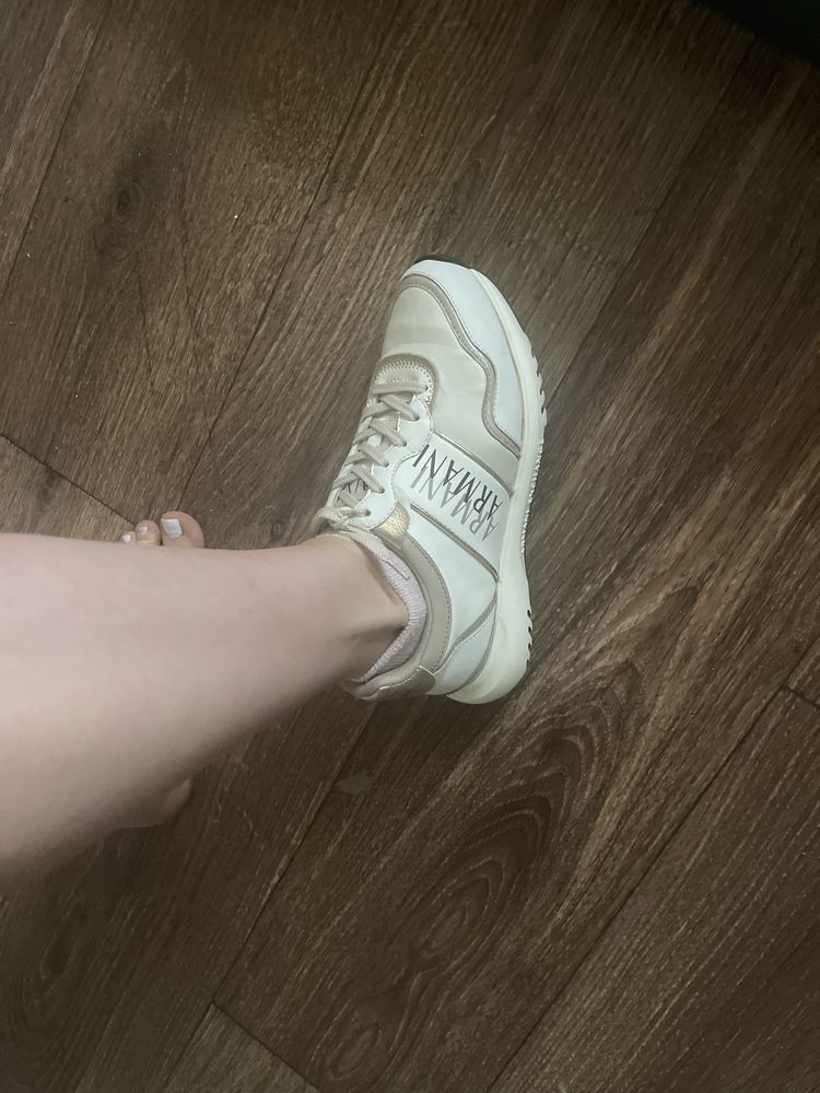 Продам кроссовки Armani! Оригинал! Недорого! Коробка!Полный комплект!