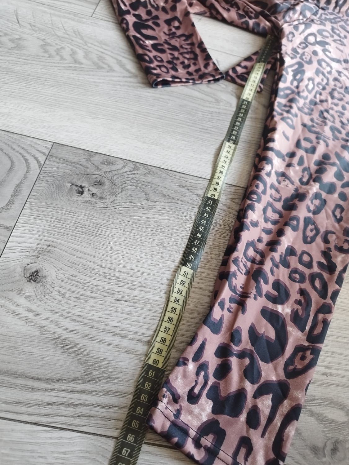 R.XXL nowe legginsy panterka uwydatniają pośladki