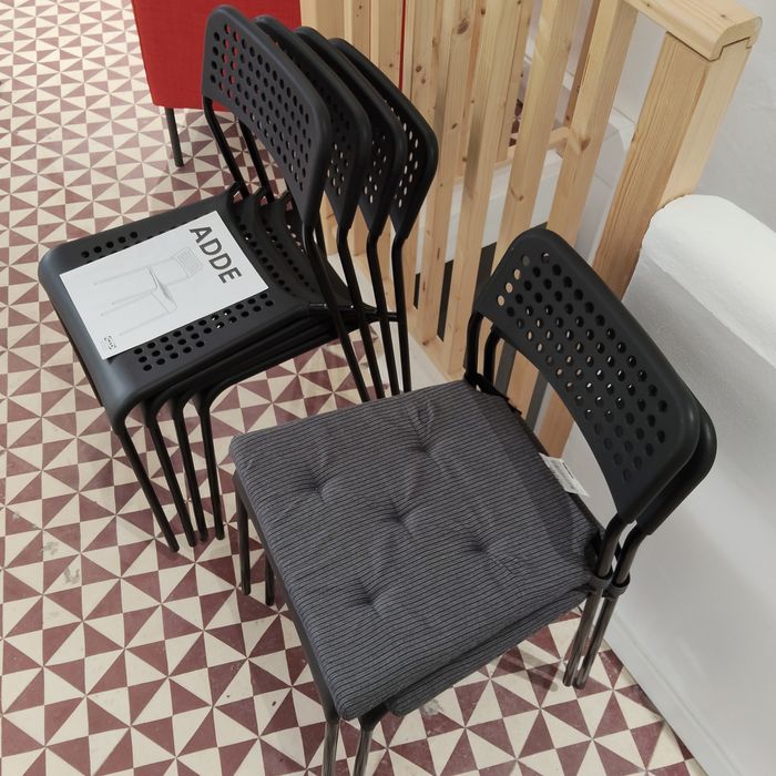 6 cadeiras NOVAS modelo ADDE IKEA