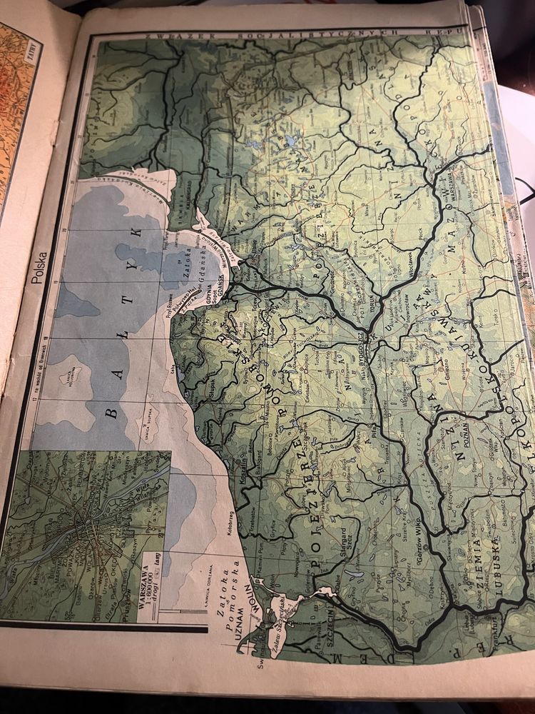 Eugeniusz Romer Mały atlas geograficzny MNP
