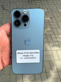 Apple Iphone 13 Pro 1 Tb GB Sierra Blue 97% Магазин