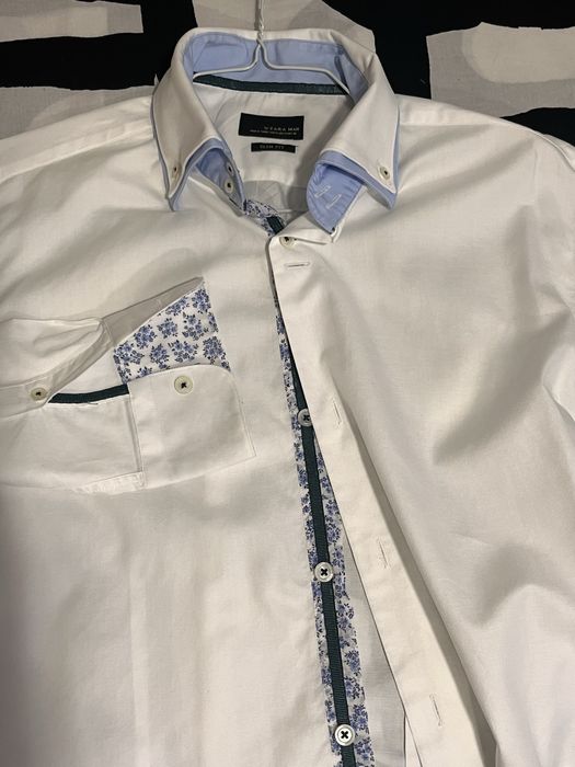 Camisa branca Zara Man