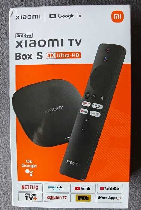 Xiaomi Mi TV Box S 3 Generacji 32GB EU Smart odtwarzacz multimedialny